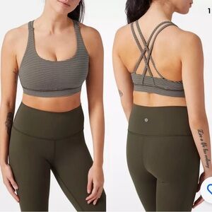 lululemon Energy Bra Medium Support, size 6